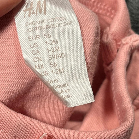 4/$20 H&M Rose Pink Long Sleeve Shirt - Picture 4 of 4